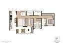 Planta tipo do apartamento de 92 m² - 3 dorms (1 suíte) | Mïstï Morumbi – Apartamento no  Morumbi - São Paulo - São Paulo